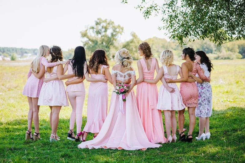 Earthy Tones Bridal Attire